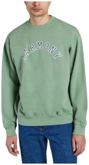 Harmony Club Sweatshirt Harmony , Green , Heren - L,M