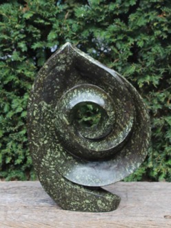 Harmony ornament cheetah jade, 56 cm