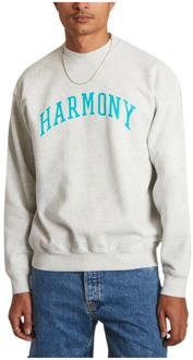 Harmony Universiteit Sweatshirt van biologisch katoen Harmony , Gray , Heren - Xl,Xs