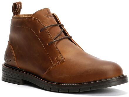 Harnas Veterschoenen van Leer voor Heren in Bruin