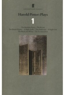 Harold Pinter Plays 1
