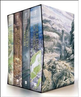 Harper Collins Uk The Hobbit & The Lord Of The Rings Boxed Set: Illustrated Edition - J.R.R. Tolkien