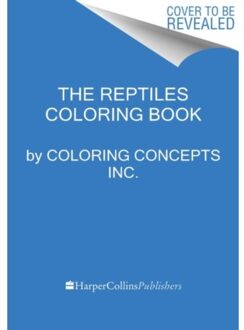 Harper Collins Us The Reptiles Coloring Book