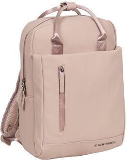 Harper Laptop Backpack 13.3" old pink Roze - H 38 x B 28 x D 8 cm