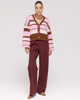 Harper & Yve Broek dw25n115 dora Bordeaux - L