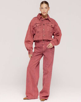 Harper & Yve Coat aw25d201 willow Rood - M