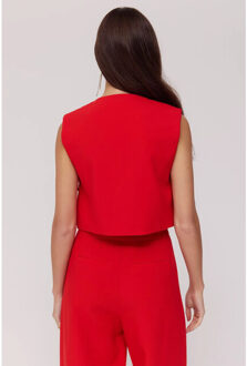 Harper & Yve Dw25n400 top sabrina Rood