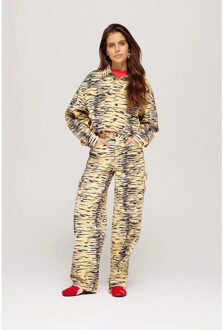 Harper & Yve Ss25d200 jacket willow Geel - M