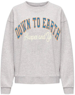 Harper & Yve Sweat aw25y507 down Houtskool - L