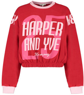 Harper & Yve Sweat dw25y503 howwepar Rood - XS