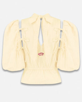 Harper & Yve Top korte mouw ss6c400 jacey - maat S Geel