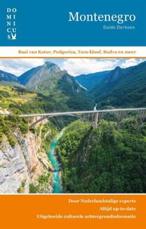 Harpercollins Holland Montenegro - Dominicus Reisgids - Guido Derksen