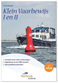 Harpercollins Holland Watersport handboek Vaarbewijs Academy Cursusboek Klein Vaarbewijs I en II | Hollandia