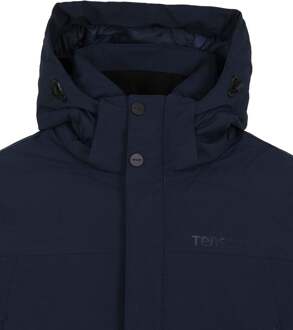 Harris Driekwart Jas met Capuchon Donkerblauw - 3XL - Heren