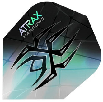 Harrows Atrax dart vluchten (set van 3) - maat One size Zwart
