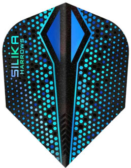Harrows Colourshift x feather dart flights (set van 3) Blauw - One size