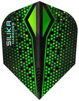 Harrows Colourshift x feather dart flights (set van 3) Groen - One size