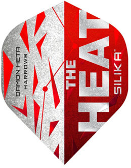 Harrows Damon heta serie 3 silica dart vluchten (pak van 3) Zwart - One size