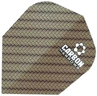 Harrows Lotka koolstof dart vluchten (set van 3) Goud - One size