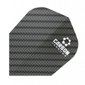 Harrows Lotka koolstof dart vluchten (set van 3) - maat One size Zwart