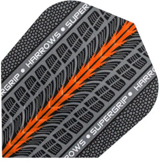 Harrows Lotka supergrip dart vluchten (pak van 3) Oranje - One size