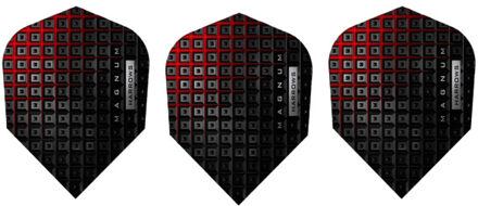Harrows Magnum prime dart vluchten (pak van 3) - maat One size Grijs