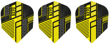 Harrows Nx90 veren dart vluchten (set van 3) Geel - One size