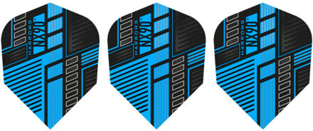 Harrows Nx90 veren dart vluchten (set van 3) - maat One size Blauw