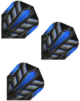 Harrows Prime dart flight met patroon (verpakking van 3) - maat One size Zwart