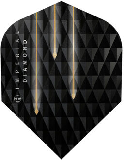 Harrows Prime imperial diamant dart vluchten (pak van 3) - maat One size Grijs