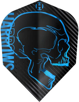 Harrows Schedel dart vluchten (set van 3) Blauw - One size