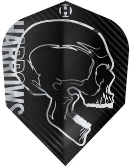 Harrows Schedel dart vluchten (set van 3) Wit - One size