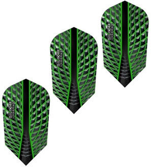 Harrows Silica dart vluchten (set van 3) - maat One size Groen