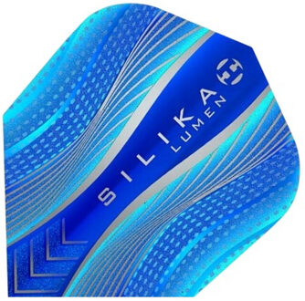 Harrows Silica lumen dart vluchten (set van 3) Blauw - One size