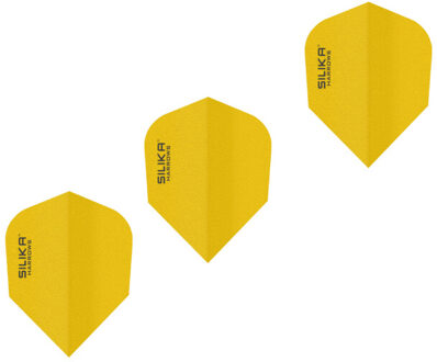 Harrows Silica solid dart flights (set van 3) - maat One size Geel