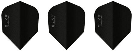 Harrows Silica solid dart flights (set van 3) Zwart - One size