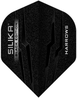 Harrows Silika black edition no2 dart flights (set van 3) Zwart - One size