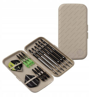 Harrows Slimcase 6 dart etui Beige - One size