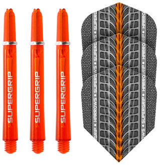 Harrows Supergrip darts set Oranje - One size