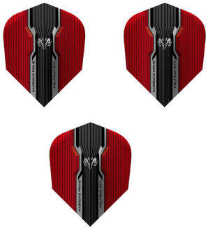 Harrows Wolfgram prime dart flights (pak van 3) - maat One size Grijs