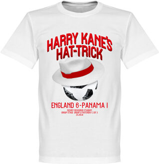 Harry Kane's Panama Hattrick T-Shirt - Wit - L