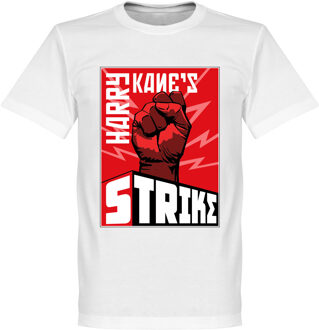 Harry Kane's Strike T-Shirt - Wit - XXL