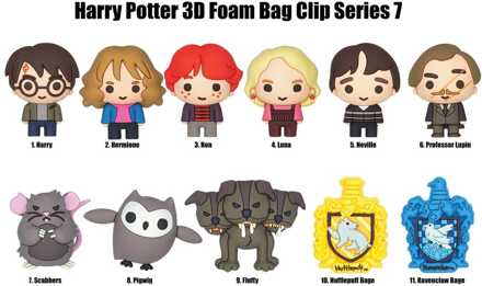 Harry Potter 3D PVC Bag Clips Series 7 Display (24)