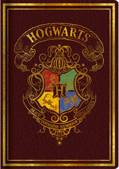 Harry Potter A5 Notebook Red Colourful Crest Case (6)