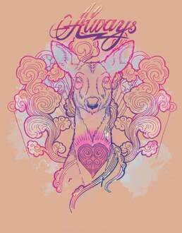 Harry Potter Always Women's T-Shirt - Dusty Pink - XXL Roze