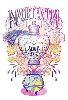 Harry Potter Amorentia Love Potion dames t-shirt - Wit - L