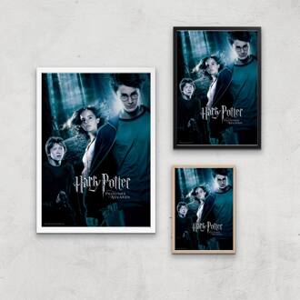 Harry Potter and the Prisoner Of Azkaban Giclee Art Print - A2 - White Frame Meerdere kleuren