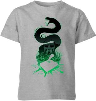 Harry Potter Basilisk Silhouette Kinder T-shirt - Grijs - 110/116 (5-6 jaar)