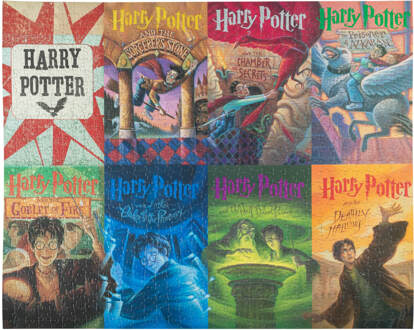 Harry Potter Books Jigsaw Puzzle (1000 Pieces)