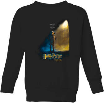 Harry Potter Chamber Of Secrets - Dobby Kids' Sweatshirt - Black - 134/140 (9-10 jaar) Zwart - L